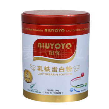 乳鐵蛋白粉包裝罐-馬口鐵罐,茶葉鐵罐