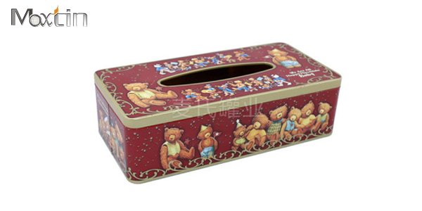 開窗結構紙巾鐵盒 開天窗抽式紙巾鐵盒