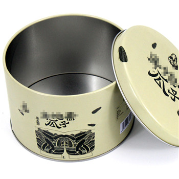 圓形瓜子罐鐵罐禮盒包裝_食品馬口鐵罐包裝廠(chǎng)家定制